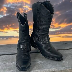 Harley Davidson Mens harness boots Size 11